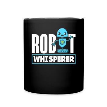 Programmeur de robots robotiques - Mug uni - noir - Devant