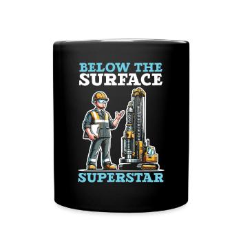 Ingénieur de forage Profession Travailleur de plate-forme pétrolière - Mug uni - noir - Devant
