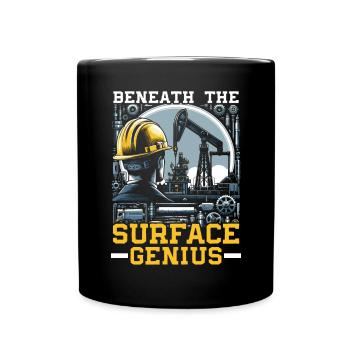 Ingénieur de forage Profession Travailleur de plate-forme pétrolière - Mug uni - noir - Devant