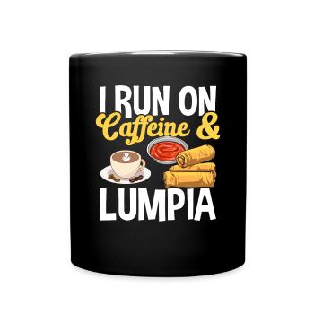 Lumpia Cuisine philippine Philippines - Mug uni - noir - Devant