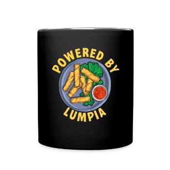 Lumpia Filipino Food Philippines - Full Colour Mug - black - Front
