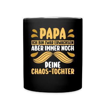 Papa Fête des pères Papa - Mug uni - noir - Devant