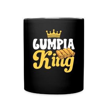 Lumpia Filipino Food Philippines - Full Colour Mug - black - Front