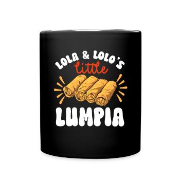 Lumpia Cuisine philippine Philippines - Mug uni - noir - Devant