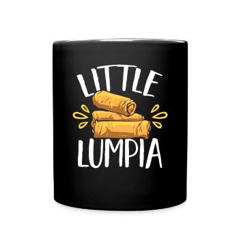 Lumpia Filipino Food Philippines - Full Colour Mug - black - Front