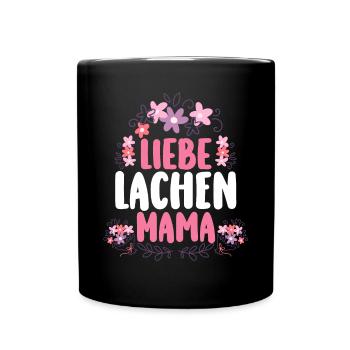 Mom Mother's Day Mom - Full Colour Mug - black - Front