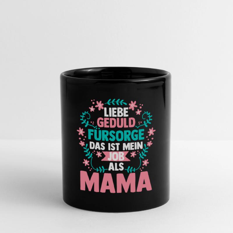 Mutter Muttertag Mama Tasse einfarbig
