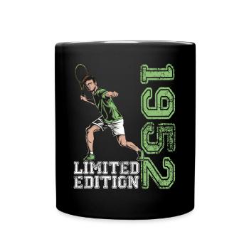 Limited Edition 1952 Limited Edition Tennis - Tasse einfarbig - Schwarz - Vorne