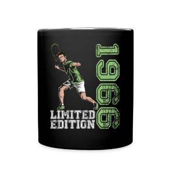 Limited Edition 1966 Limited Edition Tennis - Tasse einfarbig - Schwarz - Vorne