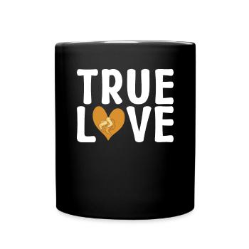 Chicken Wings Gifts - Tasse einfarbig - Schwarz - Vorne