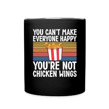 Chicken Wings Gifts - Full Colour Mug - black - Front