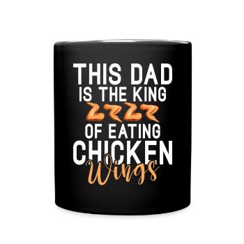 Chicken Wings Gifts - Full Colour Mug - black - Front