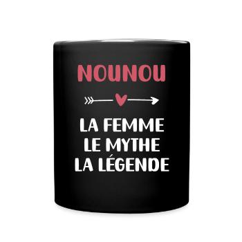 Nanny-Mythos-Legende - Tasse einfarbig - Schwarz - Vorne