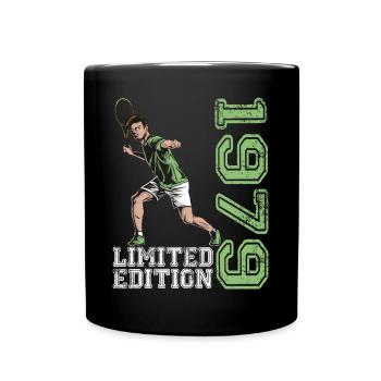Limited Edition 1979 Limited Edition Tennis - Full Colour Mug - black - Front