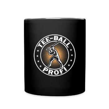 Joueur de tee-ball - Tee-ball professionnel - Mug uni - noir - Devant