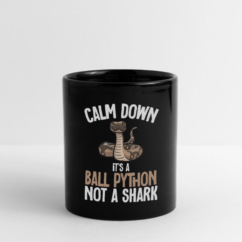 Ball Python Snake King Python Mug uni