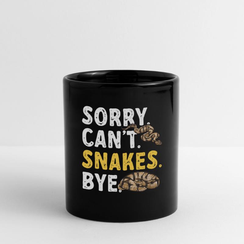 Ball Python Schlange Königspython Tasse einfarbig