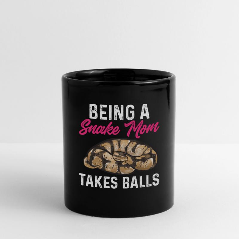 Ball Python Snake King Python Mug uni