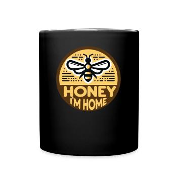 Amoureux des abeilles Apiculteurs Amis de la nature Apiculteurs - Mug uni - noir - Devant