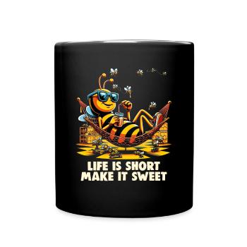Amoureux des abeilles Apiculteurs Amis de la nature Apiculteurs - Mug uni - noir - Devant