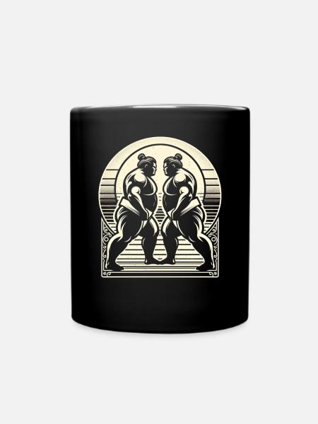 Sumo - Tasse einfarbig - Schwarz
