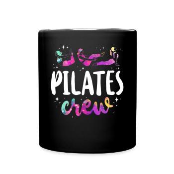 Pilates Instructor Teacher Pilates - Tasse einfarbig - Schwarz - Vorne