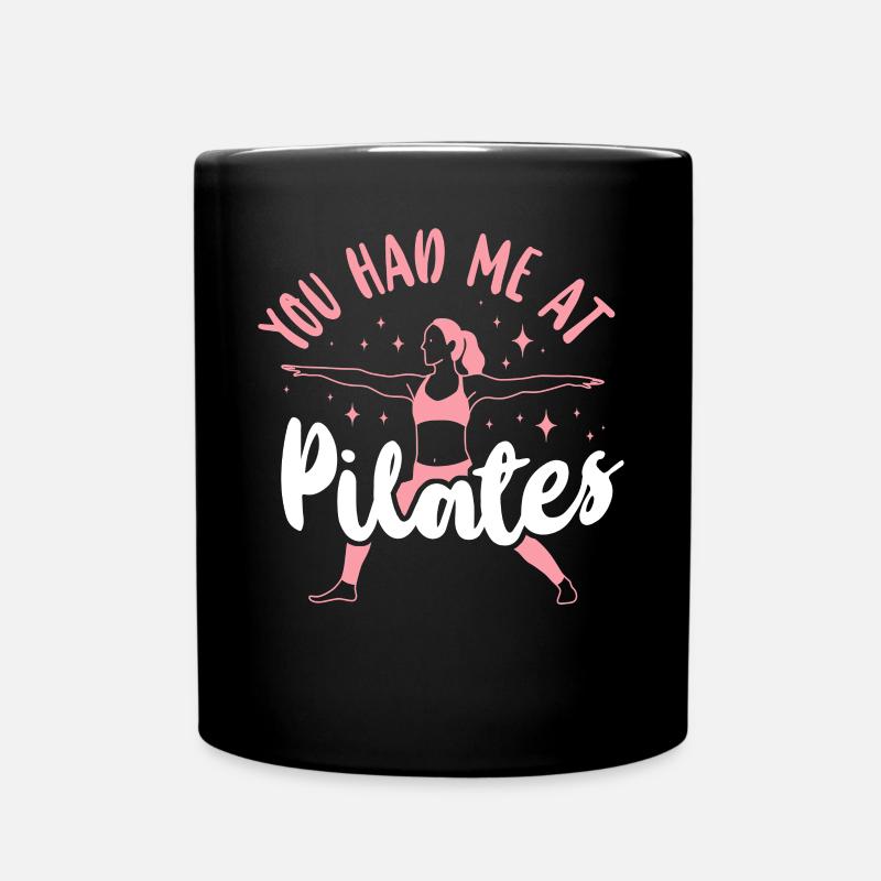 Pilates Instructor Teacher Girl - Tasse einfarbig - Schwarz