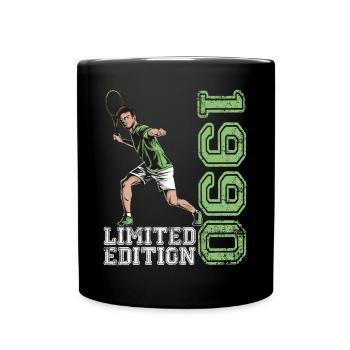 Édition limitée 1990 Tennis en édition limitée - Mug uni - noir - Devant