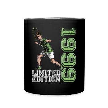 Limited Edition 1999 Limited Edition Tennis - Tasse einfarbig - Schwarz - Vorne