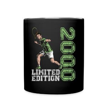 Limited Edition 2000 Limited Edition Tennis - Full Colour Mug - black - Front