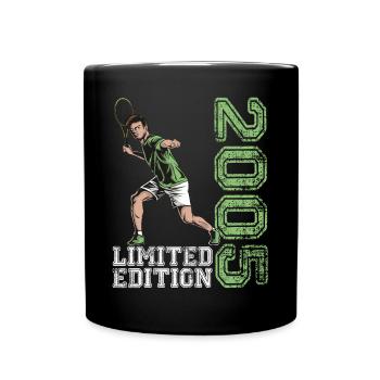 Limited Edition 2005 Limited Edition Tennis - Tasse einfarbig - Schwarz - Vorne