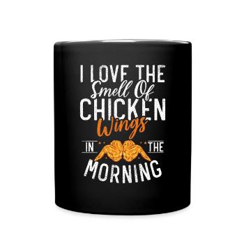 Chicken Wings Gifts - Full Colour Mug - black - Front