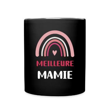 Best Granny Rainbow Grandma - Full Colour Mug - black - Front