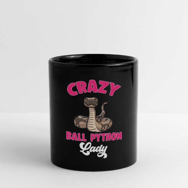 Ball Python Snake King Python Mug uni