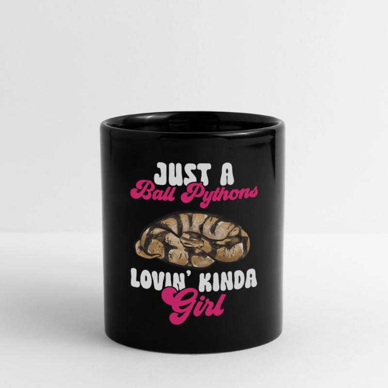 Ball Python Snake King Python Mug uni