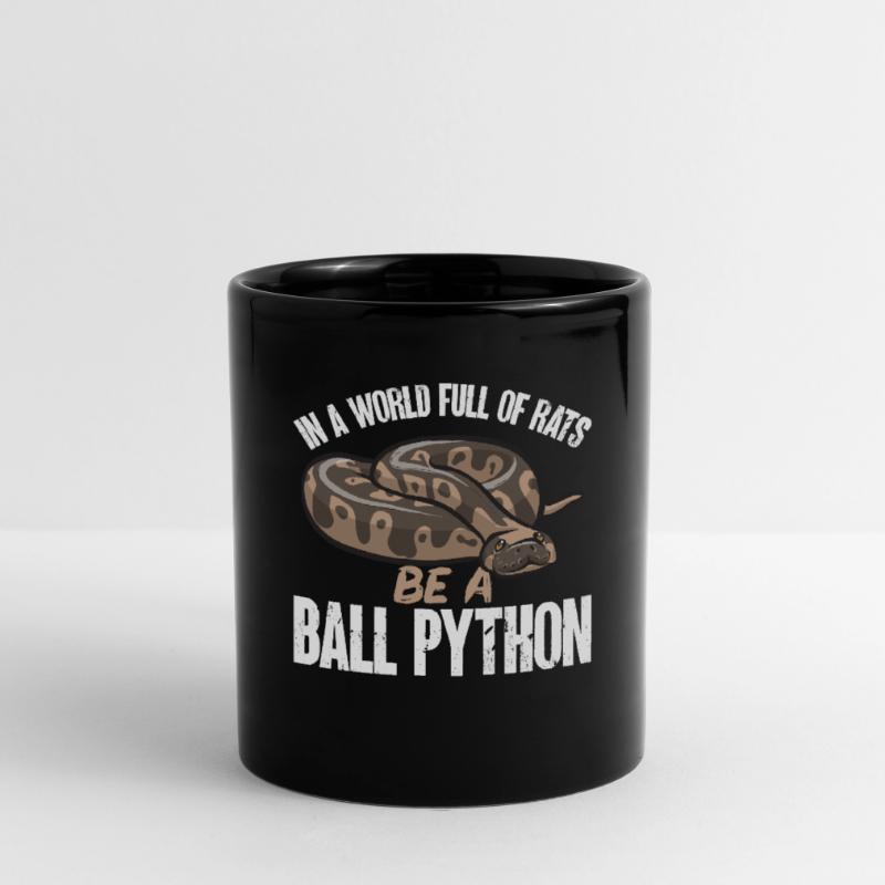 Ball Python Snake King Python Mug uni
