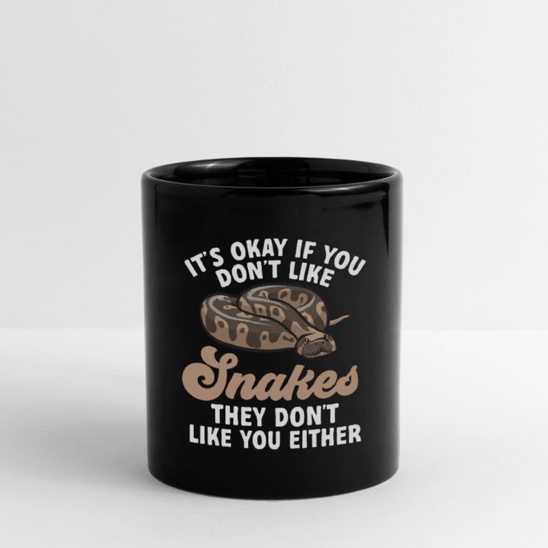 Ball Python Snake King Python Mug uni