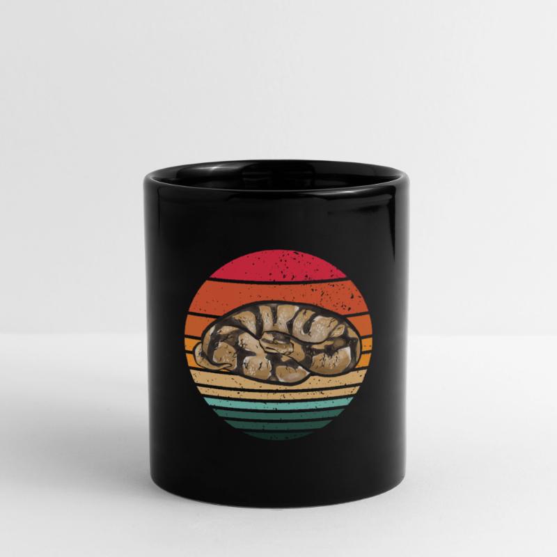 Ball Python Schlange Königspython Tasse einfarbig