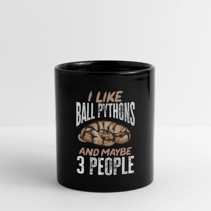 Ball Python Snake King Python Mug uni