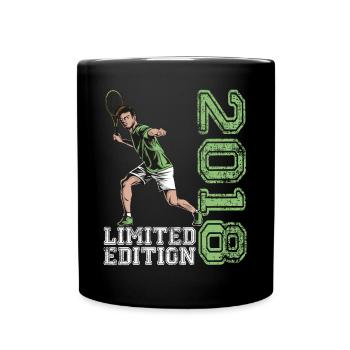 Limited Edition 2018 Limited Edition Tennis - Tasse einfarbig - Schwarz - Vorne