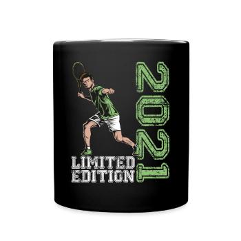 Limited Edition 2021 Limited Edition Tennis - Full Colour Mug - black - Front