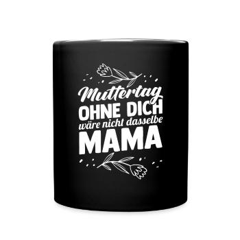 Mom Mother's Day Mom - Full Colour Mug - black - Front