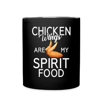 Chicken Wings Gifts - Full Colour Mug - black - Front
