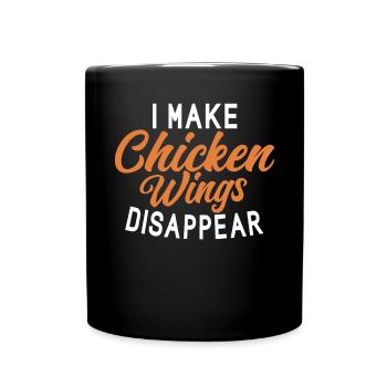 Chicken Wings Gifts - Full Colour Mug - black - Front