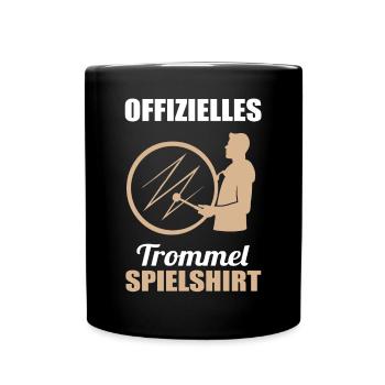 Tenue officielle du batteur Chemise de jeu - Mug uni - noir - Devant