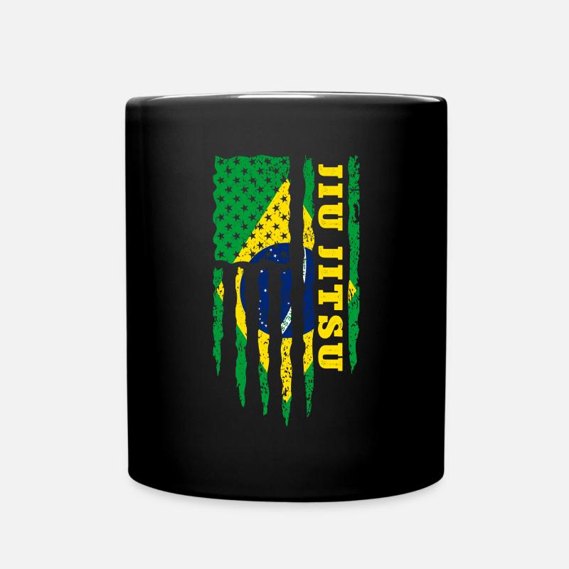 Jiu Jitsu Brésilien BJJ MMA Grappling - Mug uni - noir