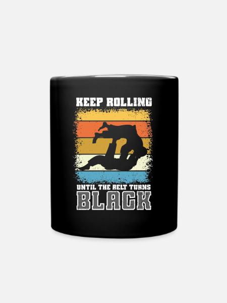 Jiu Jitsu Brésilien BJJ MMA Grappling - Mug uni - noir