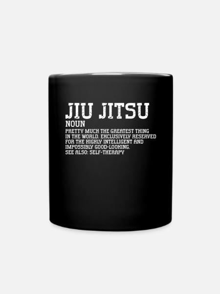 Jiu Jitsu Brésilien BJJ MMA Grappling - Mug uni - noir
