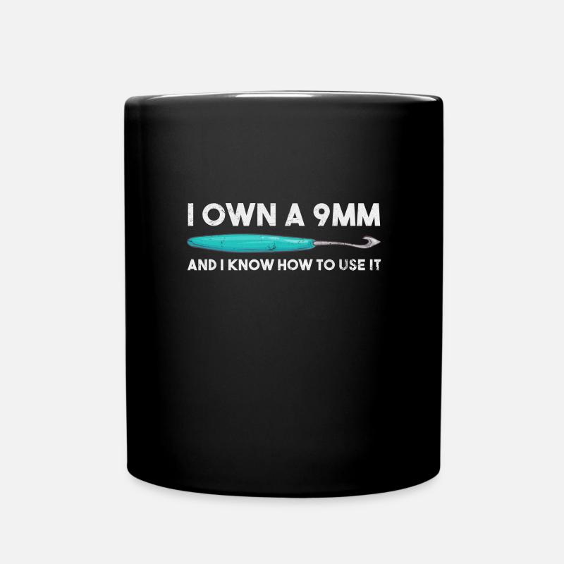 Crochet Tricot - Mug uni - noir