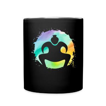 Sumo - Tasse einfarbig - Schwarz - Vorne